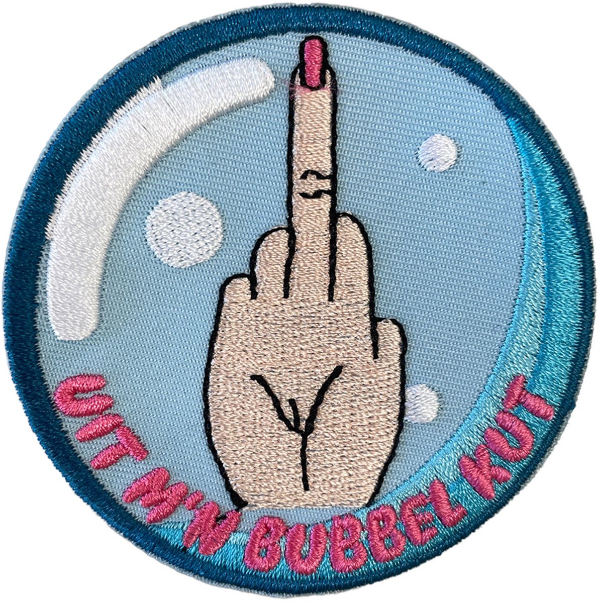 Oeteldonk embleem – Uit m’n bubbel!