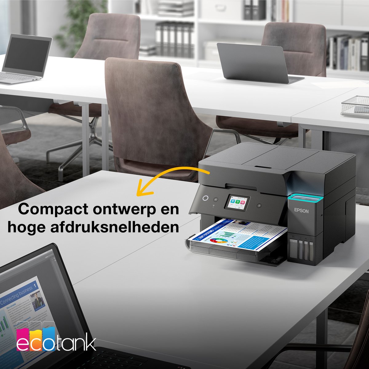 Epson EcoTank ET-4950 - All-in-One Inkttank Printer - Zwart — afbeelding 7