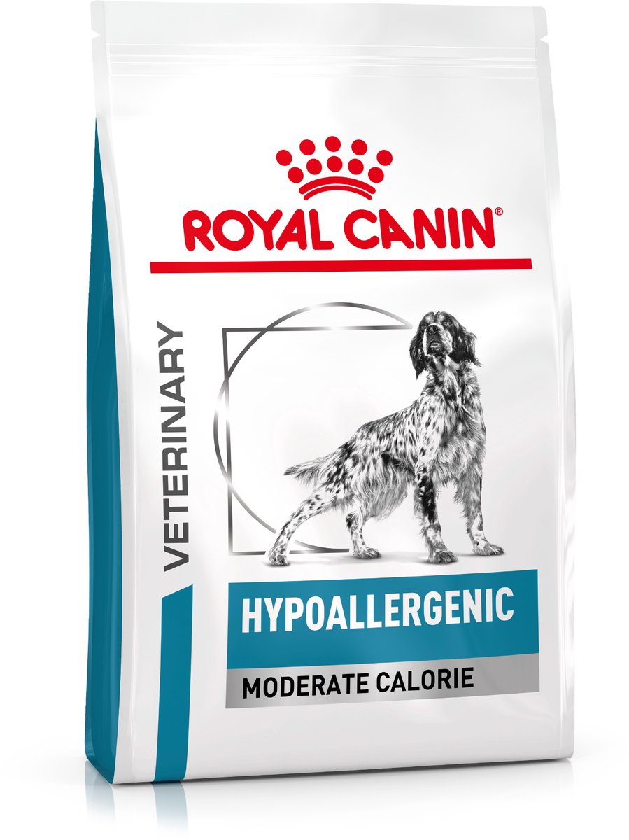 7 kg Hypoallergenic Moderate Calorie Royal Canin Veterinary Hondenvoer