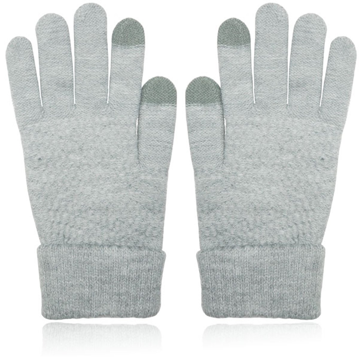 LGT JWLS Dames Touchscreen Handschoenen in Grijs