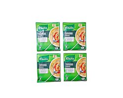 Knorr Tarhanasoep 4x74 g | Gezonde Turkse Tarhanasoep | Rijk aan vezels & voedingsstoffen- Tarhana Çorbası 4x74 g | Sağlıklı Türk Tarhana Çorbası | Lif ve Besin Kaynağı- Tarhana Soup 4x74 g | Healthy Turkish Tarhana Soup | Rich in Fiber & Nutrients