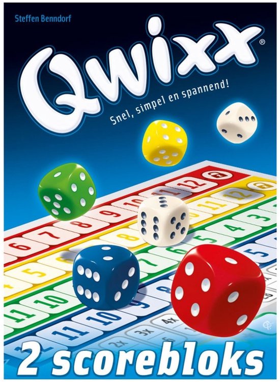 Qwixx Blocks - 2 Scoreblocks - Uitbreiding