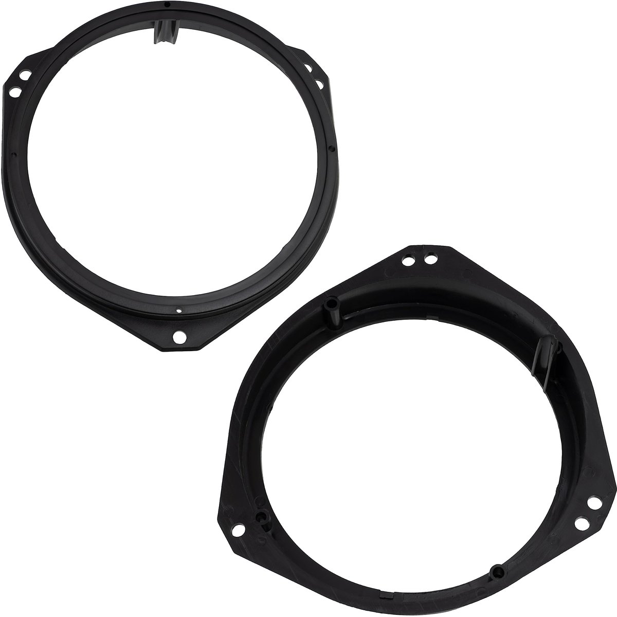 C11642 - Set van 2 adapters - voor autoluidsprekers Ã˜165 mm - voor voorportieren - compatibel met BMW X5 (E53) 1999-2006, Nissan Primastar, Opel Corsa B/C