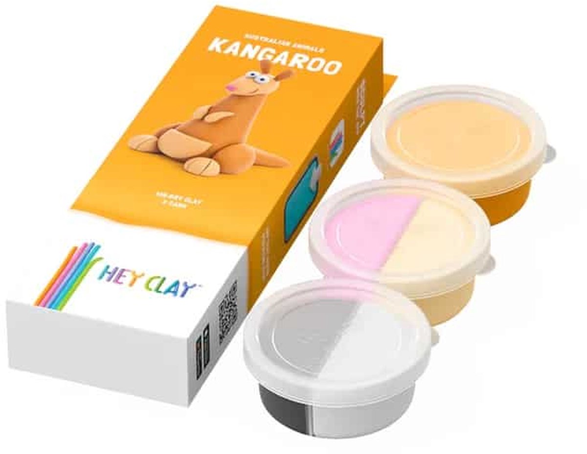 Hey Clay Interactieve Boetseerklei Kangoeroe
