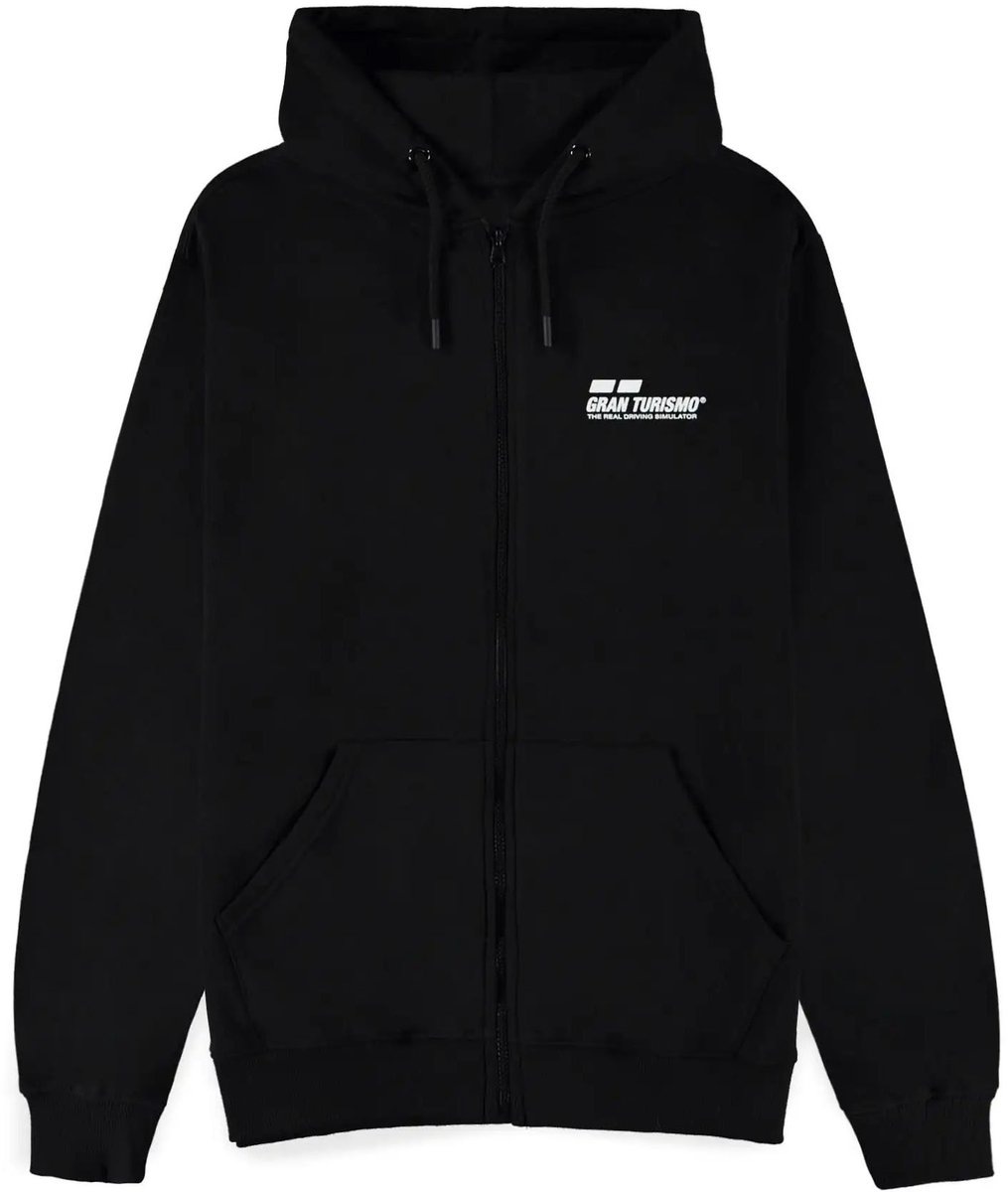 Gran Turismo - Logo Vest met capuchon - XL - Zwart