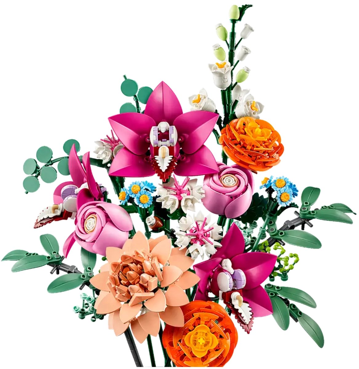 LEGO Botanicals Roze boeket - Bloemen Decoratie - 10342 — afbeelding 21