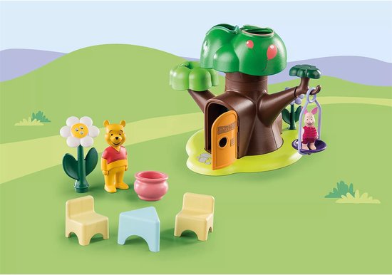 PLAYMOBIL 1.2.3 & Disney Winnie de Poeh Boomhut - 71316 van Merkloos — afbeelding 3