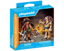 foto van PLAYMOBIL DuoPacks Schattenjager en mummie 71796