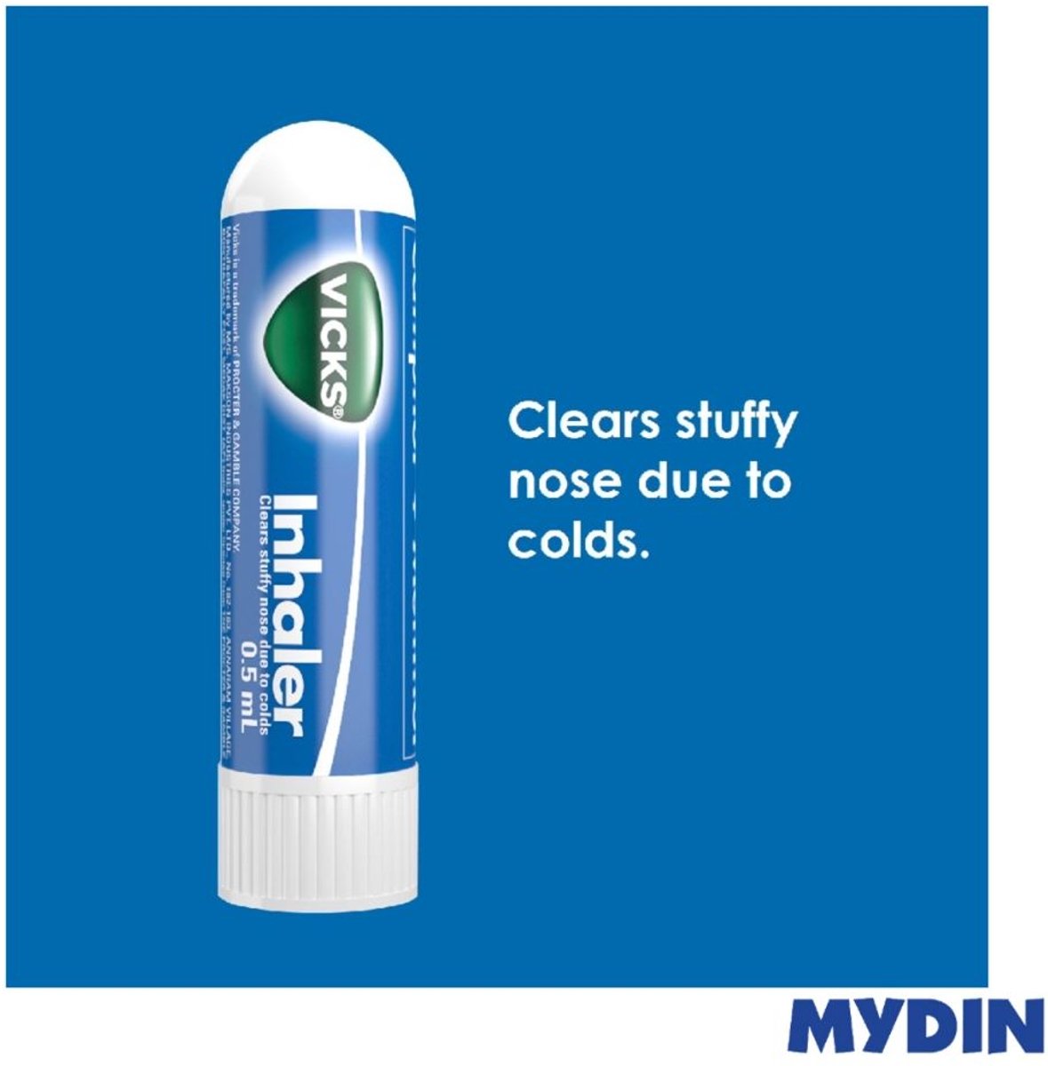 Vicks neus inhaler bij verstopte neus
