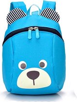 Mini rugzak | voor kinderen | schooltas | beer | licht blauw