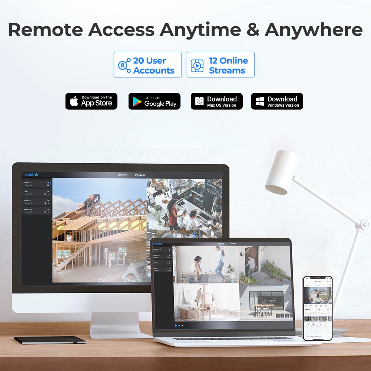 Reolink RLC-810A Beveiligingscamera 4K met Nachtzicht - afbeelding 3