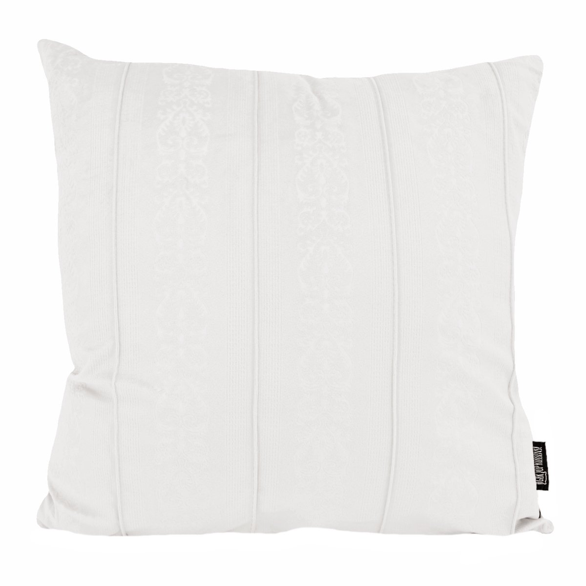 Gek op Kussens! Velvet Versaille Wit Kussenhoes | Fluweel / Polyester | 45 x 45 cm