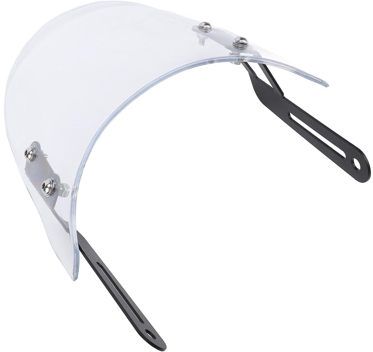 Motorfiets Kuip Voorruitenscherm - Winddeflector PMMA - Transparant - Voor Scrambler 400X & Snelheid 400 2023-2024