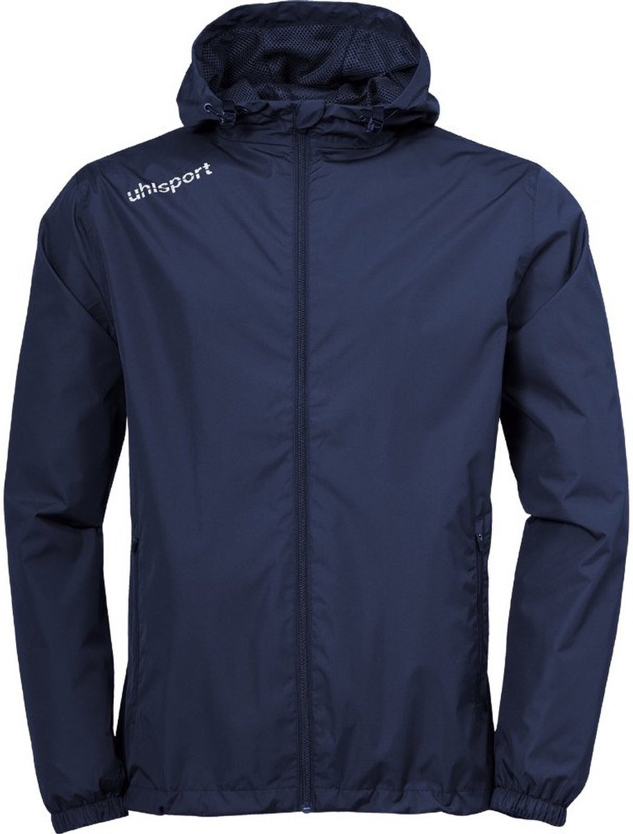 Uhlsport Essential Regenjack Marine-Wit Maat 2XL