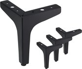 4 stuks meubelpoten, schuine taps toelopende meubelpoten, metalen meubelpoten, DIY tafelpoten, bankpoten, kabinetspoten, voor salontafel, bureau, nachtkastje, tv-kasten, met schroeven en beschermende poten (25cm/9.8in,Gold 4 stuks meubelpoten, schuine taps toelopende meubelpoten, metalen meubelpoten, DIY tafelpoten, bankpoten, kabinetspoten, voor salontafel, bureau, nachtkastje, tv-kasten, met schroeven en beschermende poten (25cm/9.8in,Gold