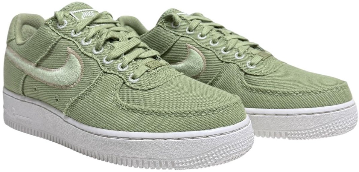 Nike Nike Air Force 1 Low Sneakers Canvas Groen