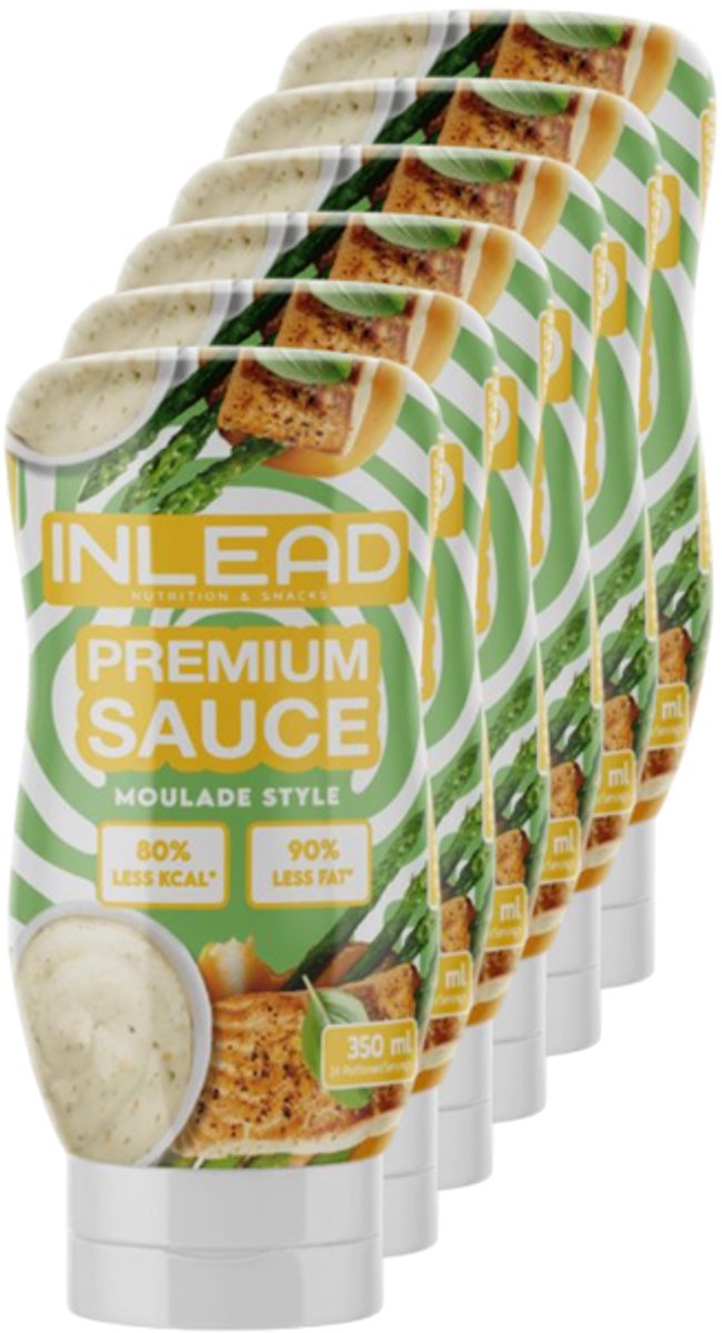 Inlead | Premium Sauce | Moulade Style | 6 stuks | 6 x 350 ml