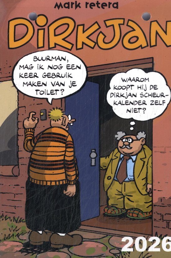 Dirkjan - Dirkjan scheurkalender 2026