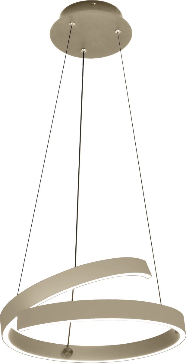 ETH Remona Hanglamp 1 Licht 40w Dim to Warm dimbaar Champagne