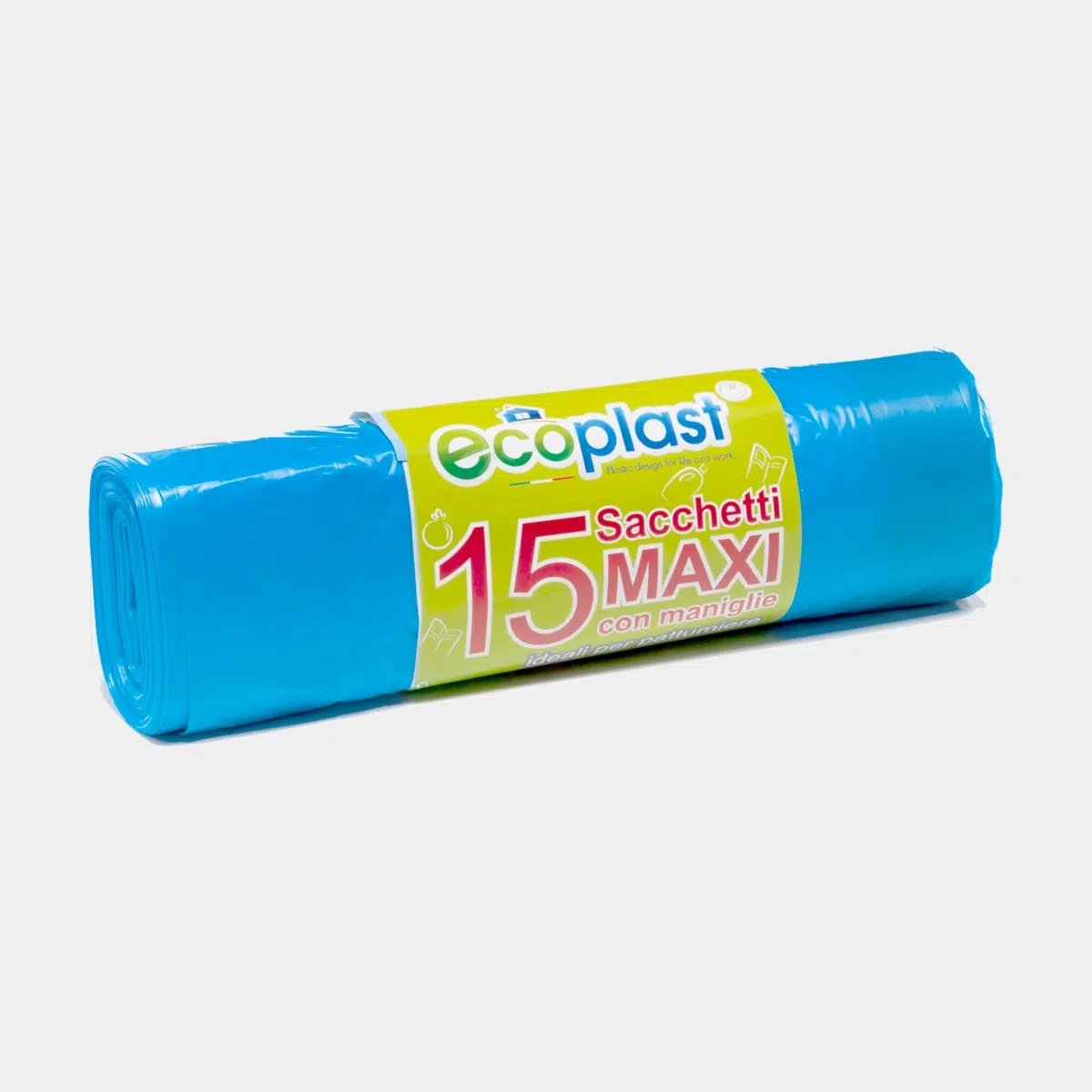 Maxi afvalzak blauw - voor Maxi luieremmer 28 en 40 liter - Malpie afvalemmer