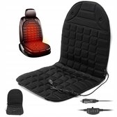 Stoelverwarmer - warmtekussen - 12V Autoverwarming - 30-65°C Instelbaar - Antislip Ontwerp - Automatische Temperatuurregeling - 5A Zekering - Voor Auto en Motor