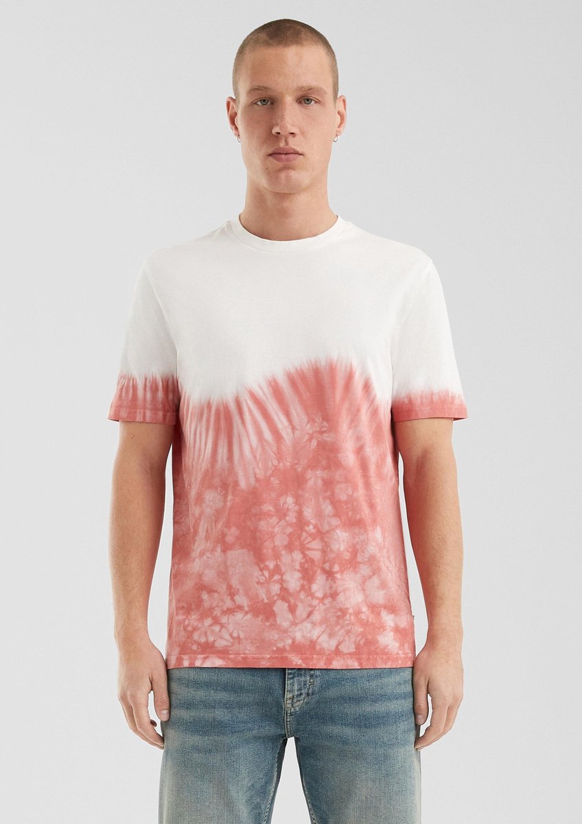 Q/S designed by - Heren t-shirt - Maat XXL - Mannen - Oranje - katoen