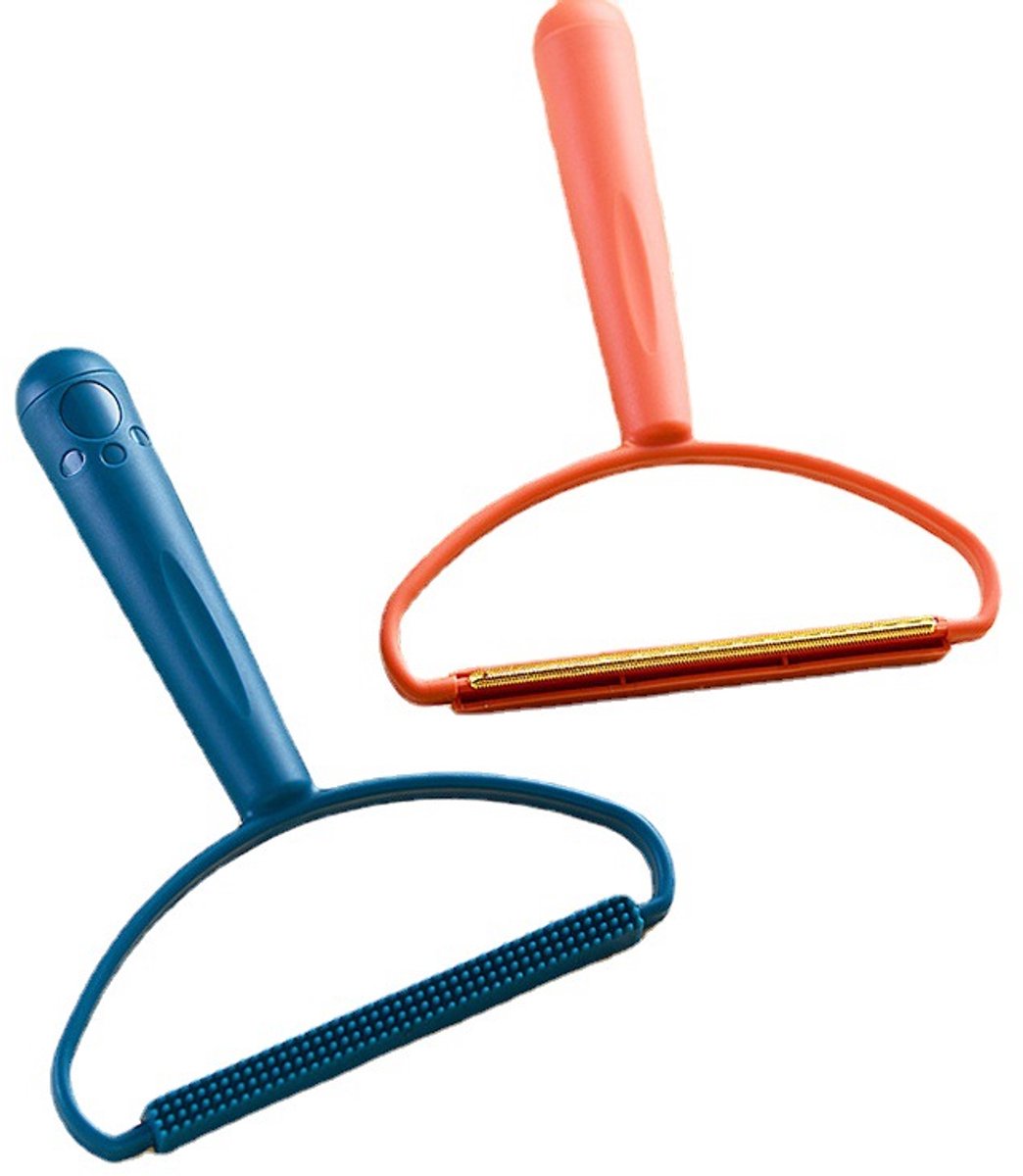 Lint Remover - 2 stuks - Pluis verwijderaar-Kledingontpluizer -Kledingborstel - Draagbare Haar Lint Remover - Huisdierhaar -hond - kat - Pluisjes Verwijderaar - Pluisjes tondeuse - Haar verwijderaar dieren - Mini Pluizen Killer Stof verwijderen