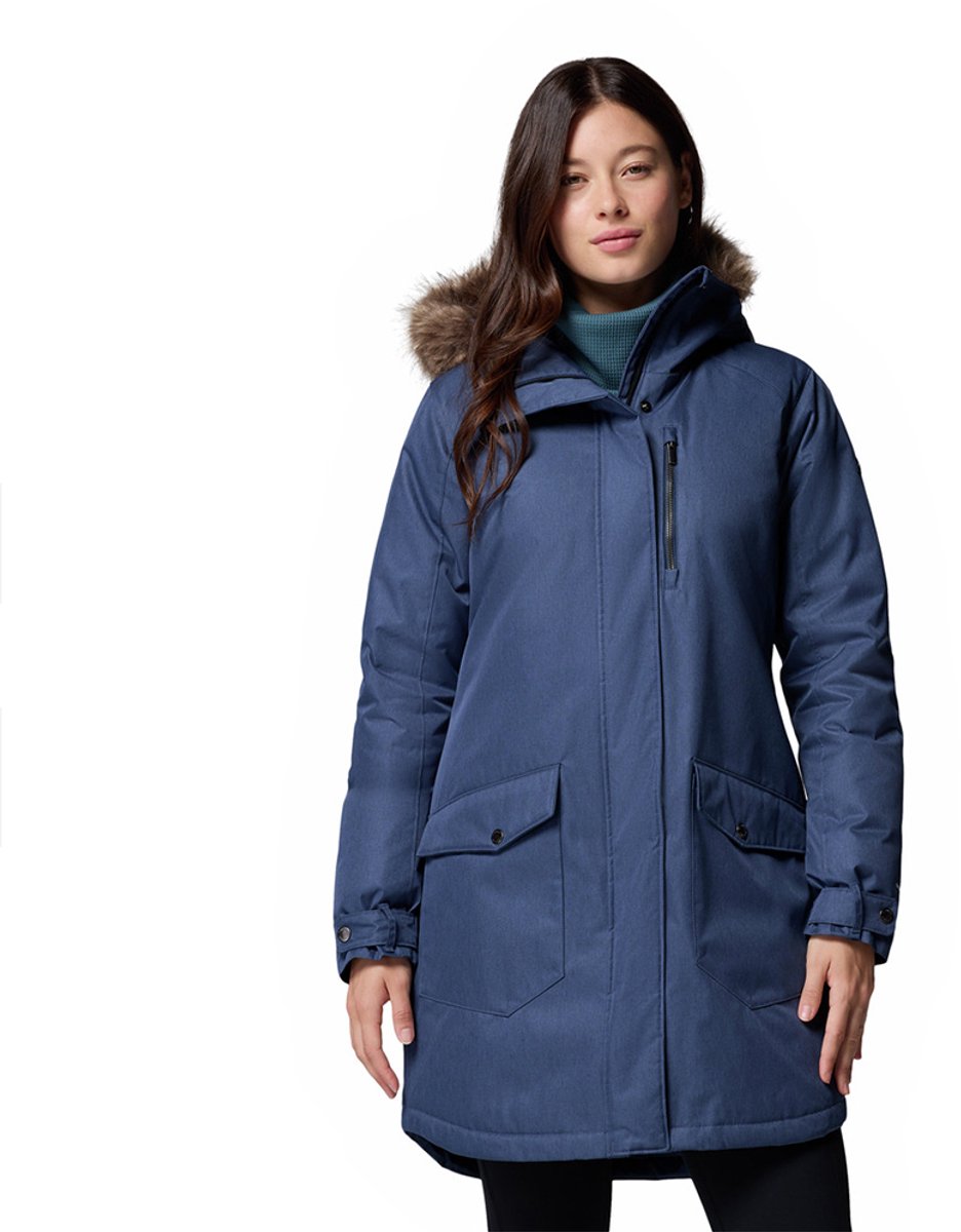 Columbia Suttle Mountain™ Long Jas Blauw M Vrouw