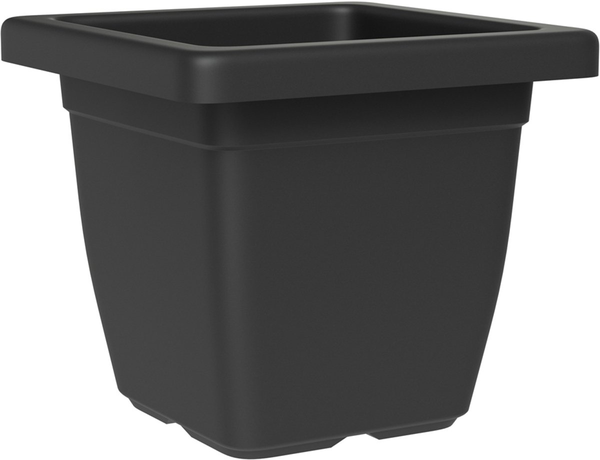 tera Plantenbak NAZCA vierkant Ash antraciet 20 cm