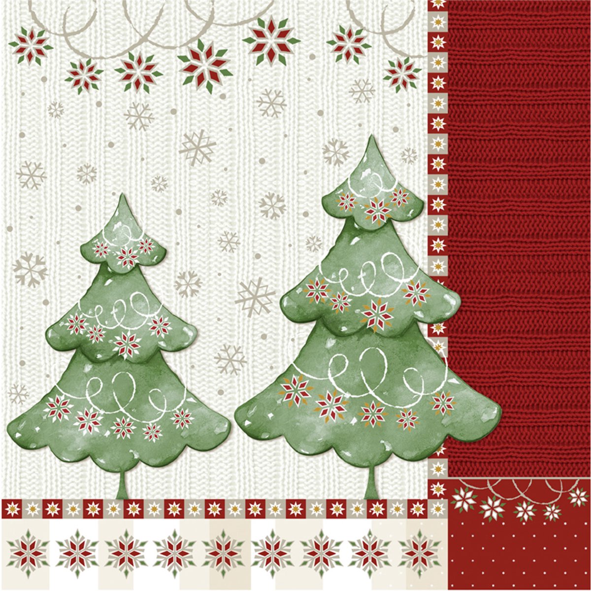 Kerst servetten 'Winter Harmonie'