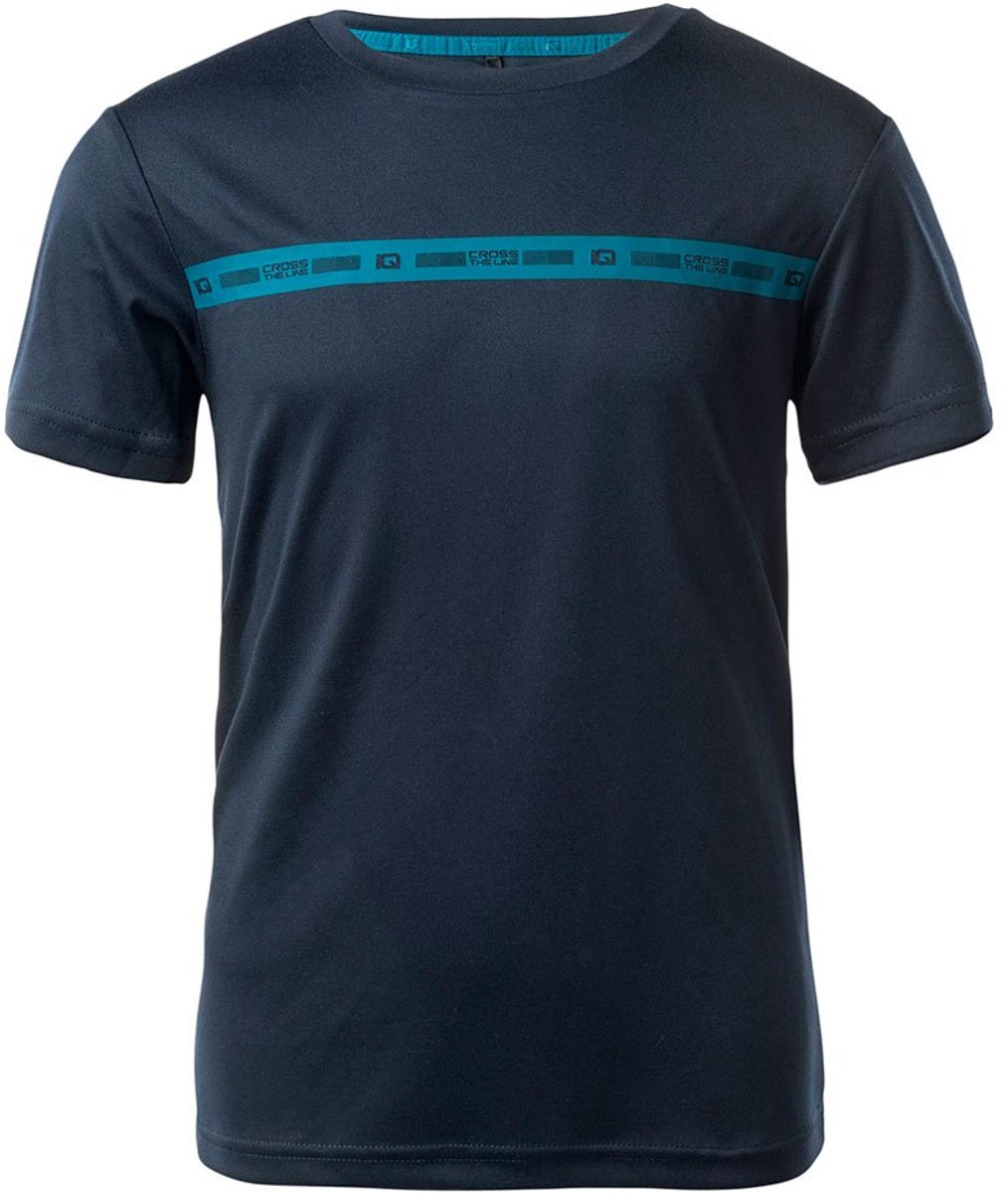 Iq Colo T-shirt Met Korte Mouwen Blauw 152 cm Jongen