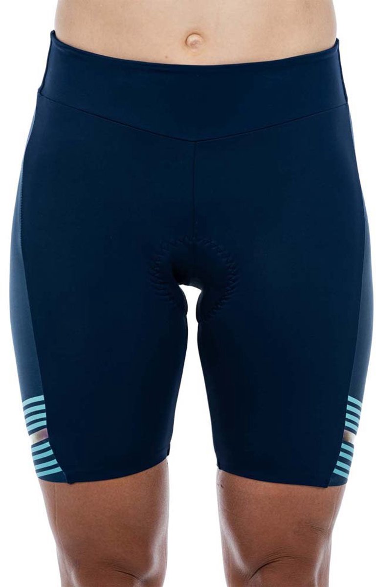 CUBE TEAMLINE WS CYCLE SHORTS BLUE/MINT XS (34)