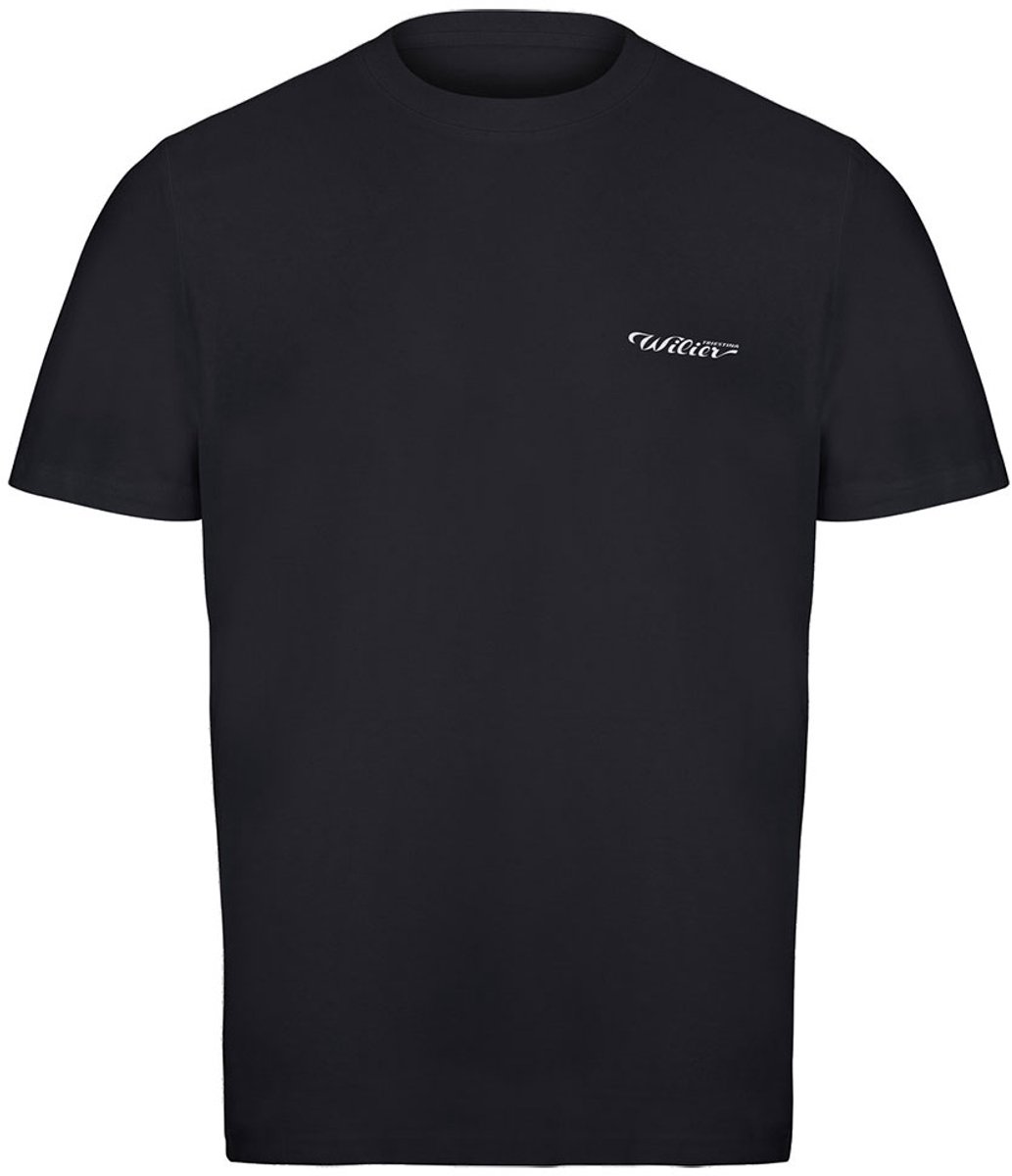 Wilier Staff T-shirt Met Korte Mouwen Zwart M