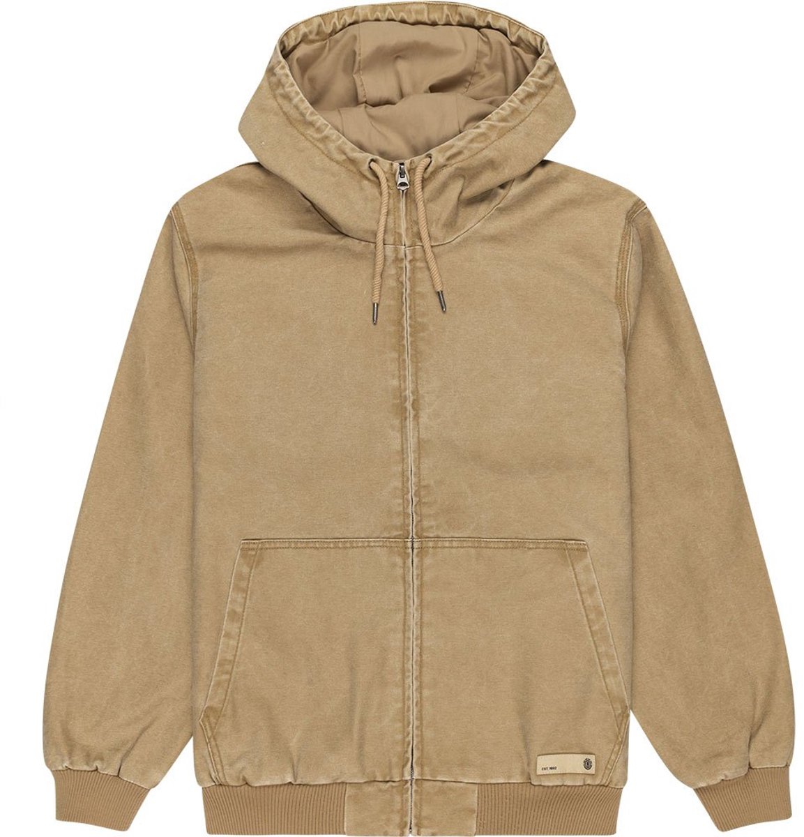 Element Dulcey Canvas Jas XS Man Creme