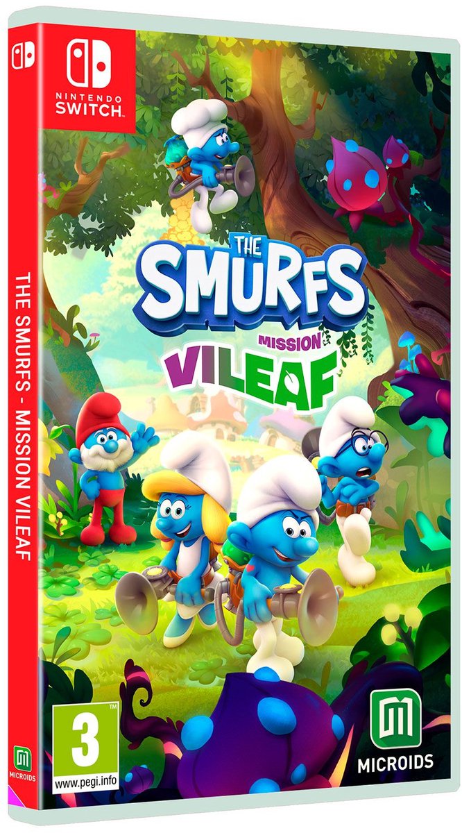 The Smurfs: Mission Vileaf Classic Edition Switch Game