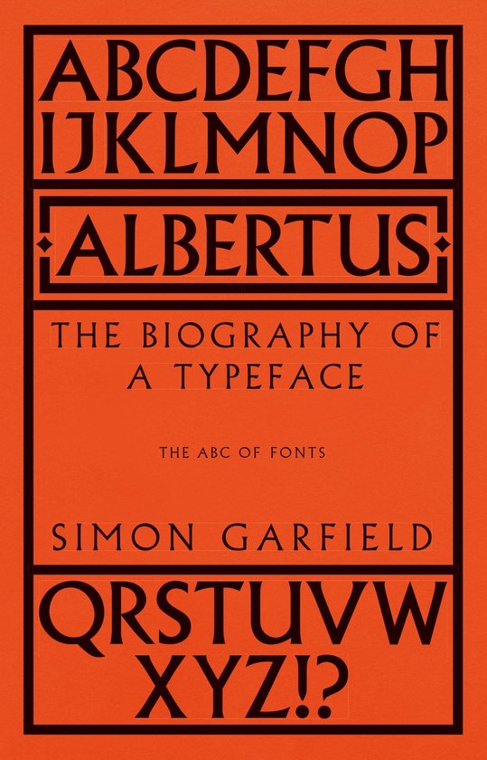 The ABC of Fonts - Albertus - cover