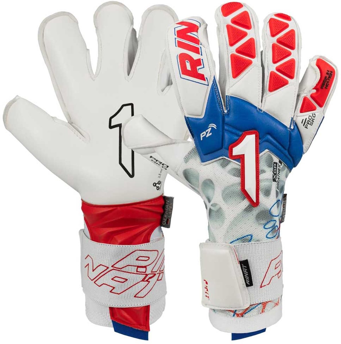 Rinat Xtreme Guard Dominus Pro Keepershandschoenen Wit 9