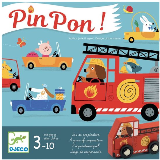 Djeco samenwerkingsspel Pin Pon! 3-10jr van Merkloos — afbeelding 5