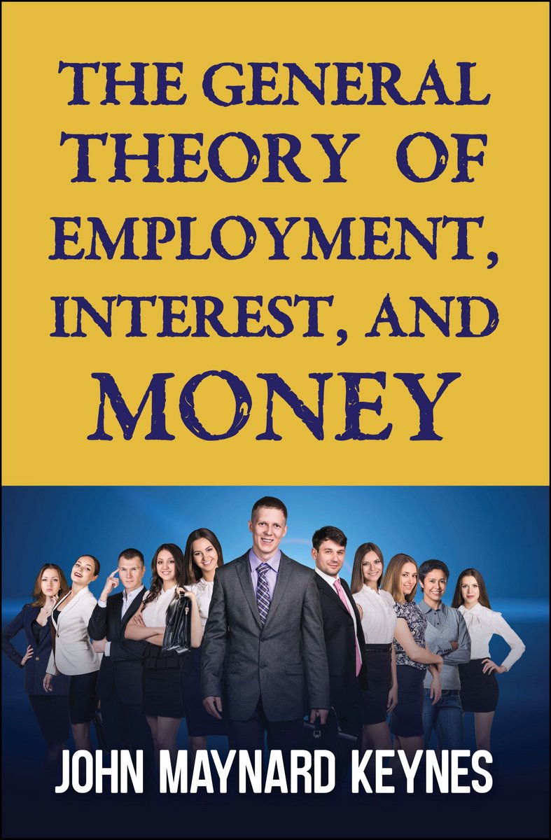 Omslag van The General Theory of Employment, Interest, and Money