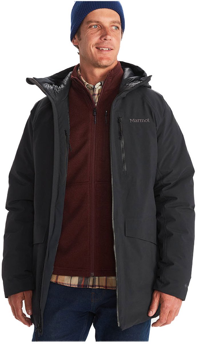 Marmot Oslo Gore-tex® Donzen Jas Zwart L Man