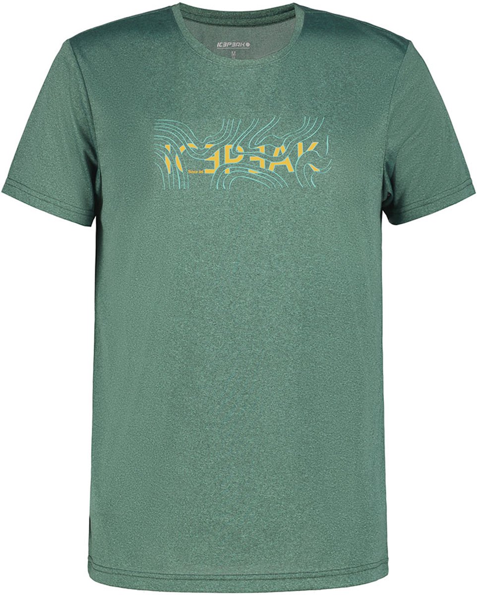 Icepeak Bearden T-shirt Met Korte Mouwen Man Olijf