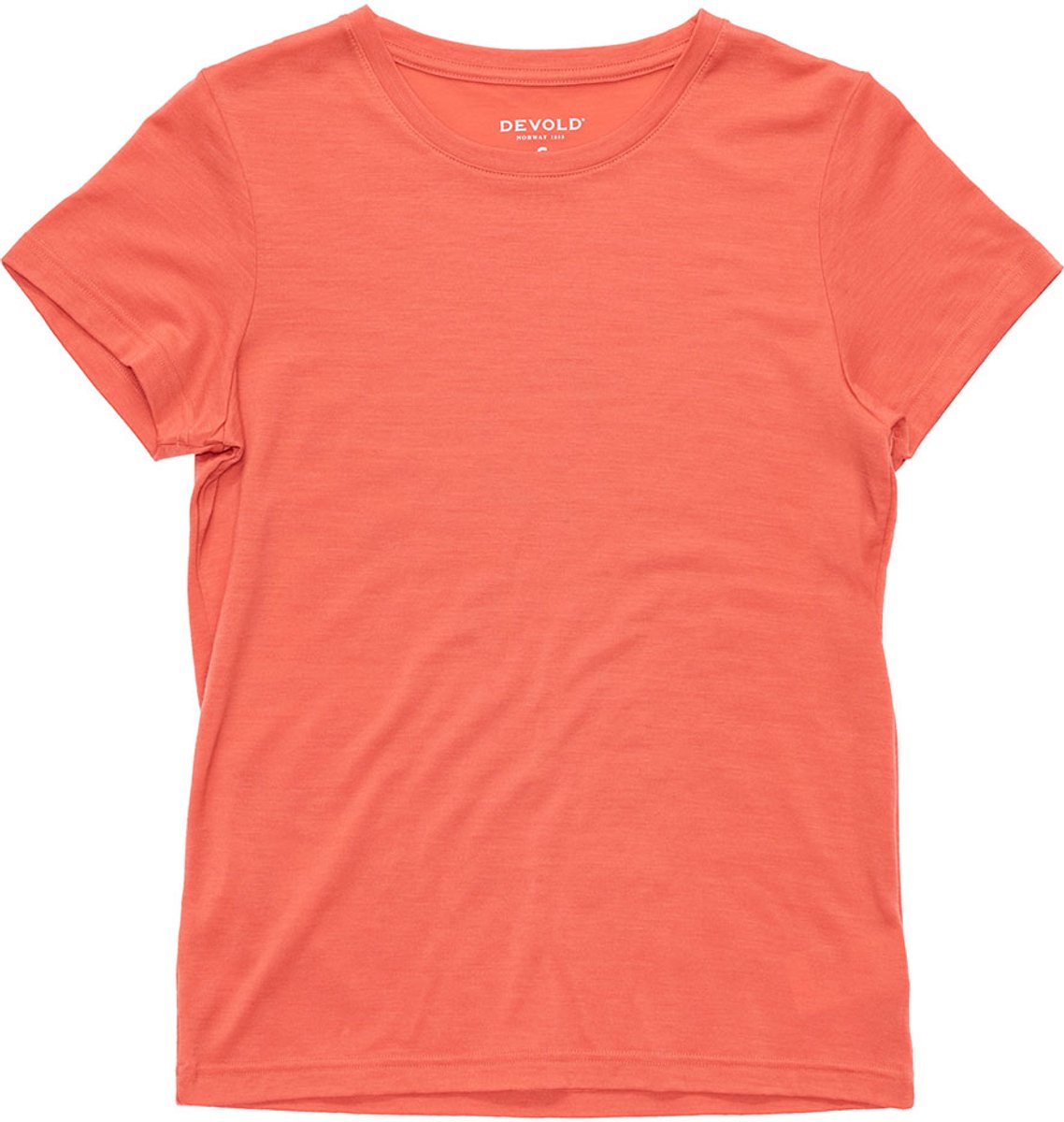 Devold Of Norway Classic T-shirt Met Korte Mouwen Vrouw Roze