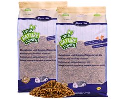 10 kg Lyra Pet® meelworm/soldaatvlieglarvenmix