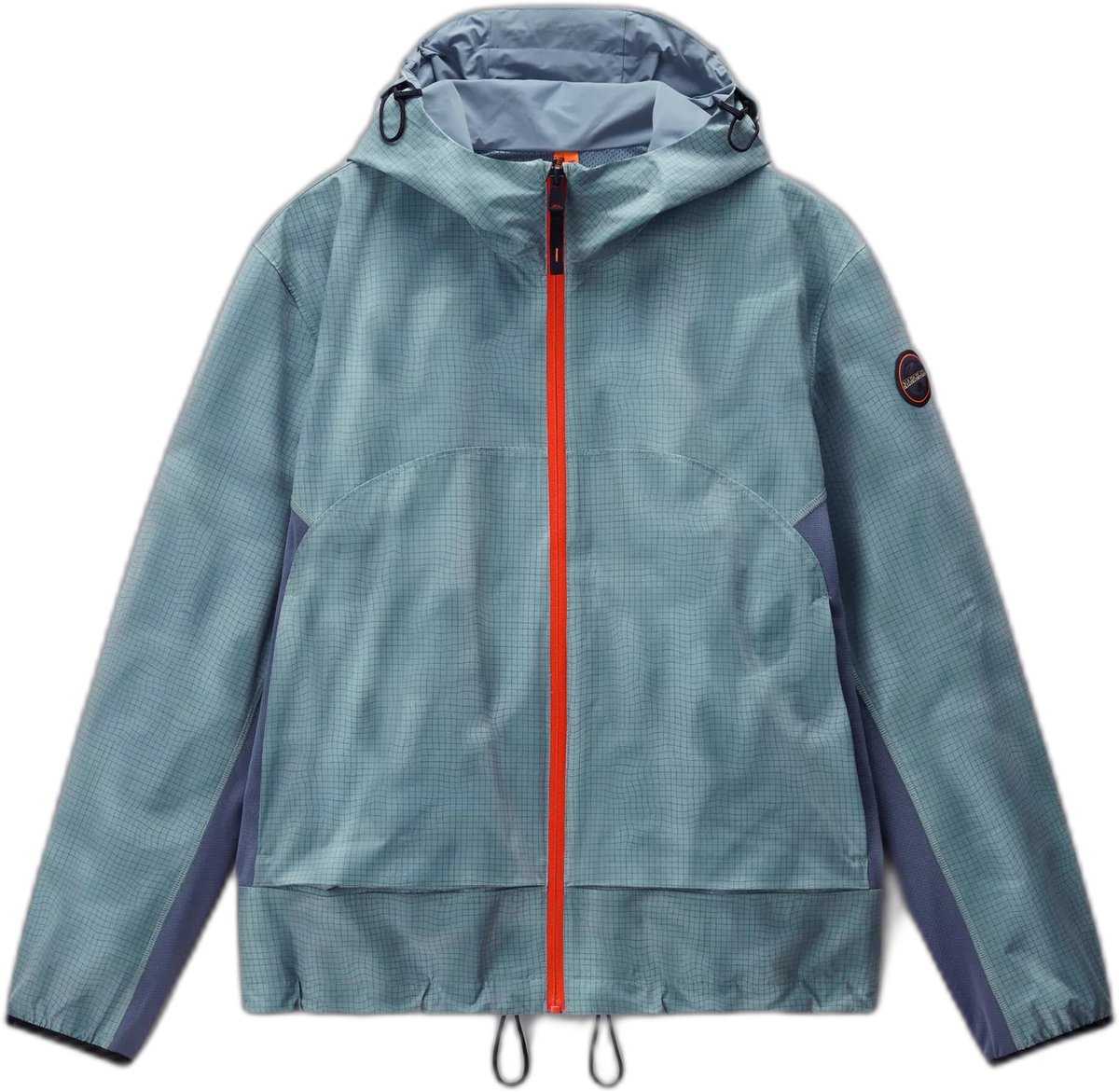 Hooded jacket Napapijri A-Tartuca Aop Groen
