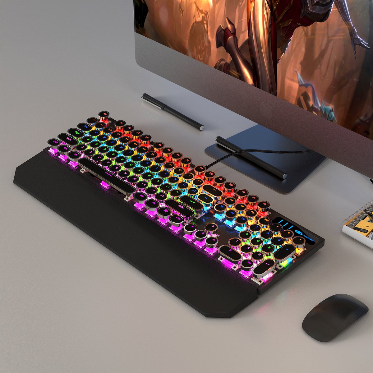 MageGee MK-Storm - Mechanisch Toetsenbord met Retro Keycaps thumbnail 6