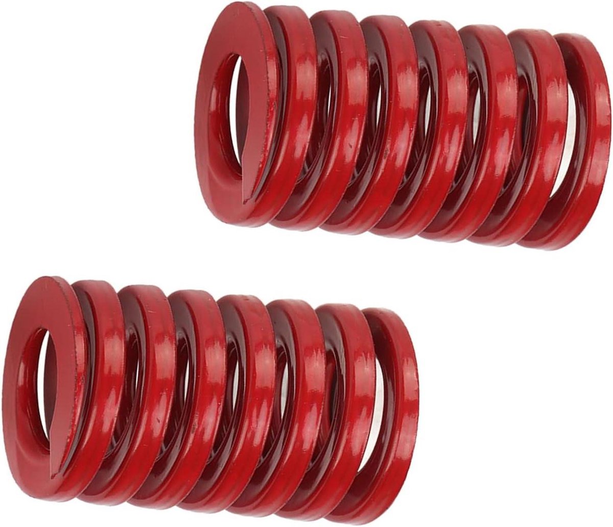 Image of Achterklep Spiraal Stempelveer, Kofferbak Schokdemper Die Springs - Rood voor Auto's - Sterke Veren met Goede Demping