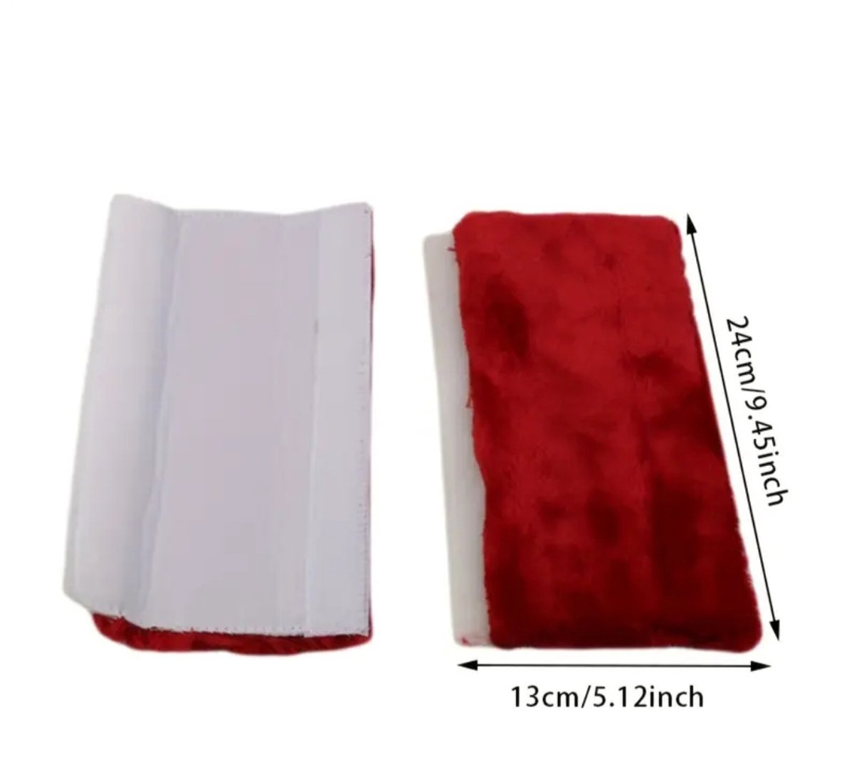 Image of 2 stuks Imitatie Bont Auto gordel beschermer, Winter Pluche Riemhoezen, ZWART