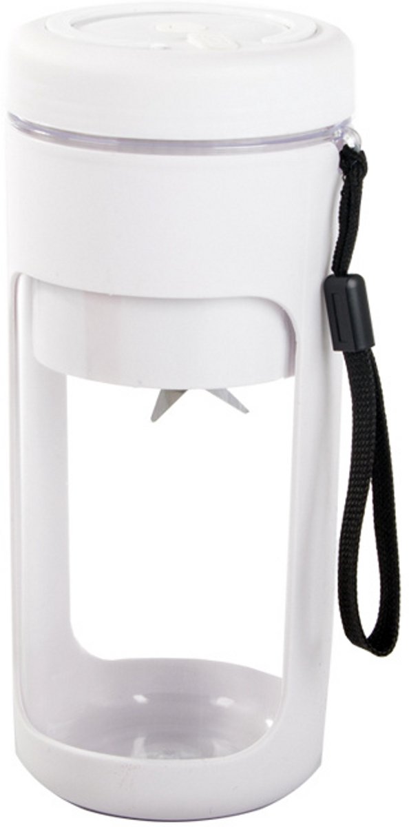 SIEPS Blender - Draagbare Blender To Go - Blender Smoothie - USB Oplaadkabel - Wit