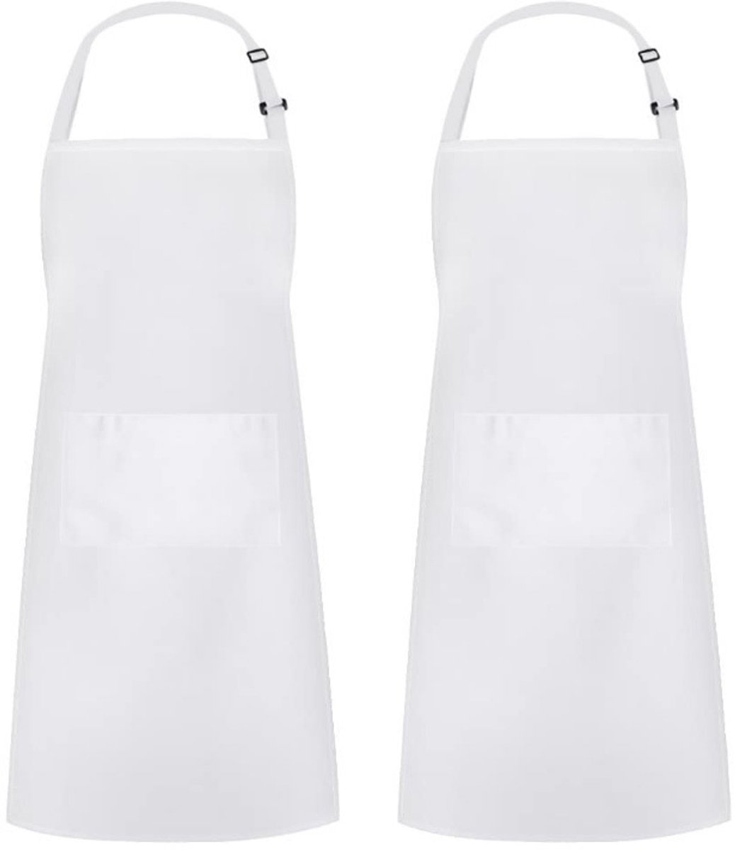 Keukenschort Voor Dames, Verstelbare Vintage Schort, Kruisrug Met Zakken Voor Koken, Bakken, Schilderen,One Size,Green