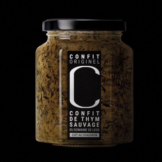 Wilde Tijm Confit – Ambachtelijk uit Provence, Perfect voor Kaas & Luxe Toastjes